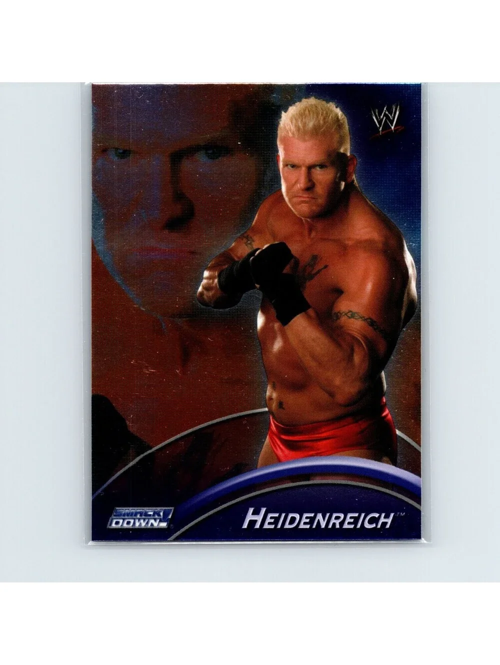 2004 Topps WWE RAW & SmackDown Apocalypse Heidenreich #S15 Foil